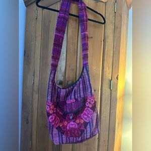 Boho shoulder bag, so pretty purchased Mexico. Never used